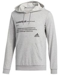adidas - Definition Hdy Athleisure Casual Sports Hooded Pullover - Lyst