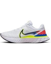 Nike - React Infinity Run Flyknit 3 Premium Racer Volt' - Lyst