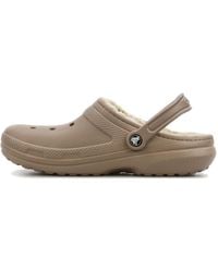 Crocs™ - Classic Lined Clogs 'Mushroom Bone' - Lyst