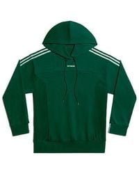 adidas - Originals X Ivy Park Crossover Solid Color Splicing Detail Hooded Sports Couple Style Green - Lyst