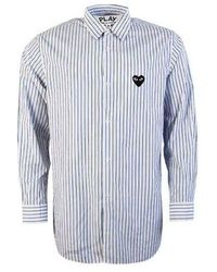 COMME DES GARÇONS PLAY - (Wmns) Striped Shirt Emblem - Lyst
