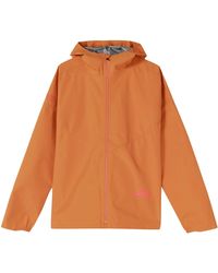 Nike - Trail Series Gore-tex Solid Color Micro Mark Logo Printing Zipper Hooded Jacket Light Curry Yellow - Lyst