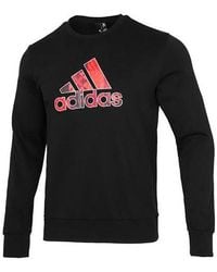adidas - Cny Gfx Crew1 Limited Logo Printing Sports Round Neck Pullover - Lyst