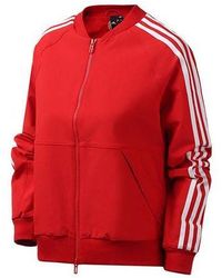adidas - (Wmns) Wv Bomber 3S Sports Jacket - Lyst
