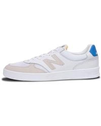 New Balance - 300 Series Low Tops Casual Skateboarding Shoes White - Lyst