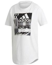 adidas - Must Haves Graphic Tee - Lyst