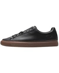 PUMA - Basket Stitched Low-Top Sneakers - Lyst