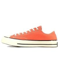 Converse - Chuck Taylor All Star 70's Low Top Vintage Canvas Wild Mango - Lyst