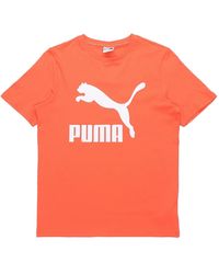 PUMA - Classics Logo T-Shirt - Lyst