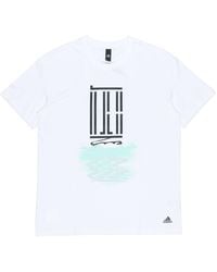 adidas - Wj T Gfx Logo Series Printing Sports Round Neck Short Sleeve - Lyst