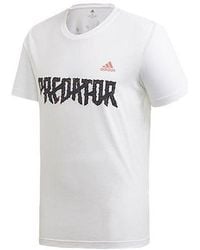 adidas - Soccer/Football Sports Round Neck Short Sleeve - Lyst
