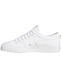 adidas - (Wmns) Originals Nizza Trefoil Sneakers - Lyst