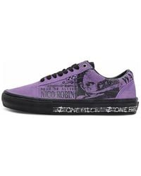 Vans - One Piece X Skate Old Skool 'Nico Robin' - Lyst