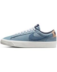 Nike - Blazer Low Gt Sb 'Light Denim' - Lyst