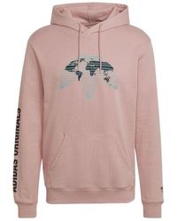 adidas - Originals Alphabet Printing Large Logo Long Sleeves Pullover - Lyst