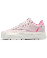 Reebok - (Wmns) Club C Double Geo 'Frost Berry' - Lyst