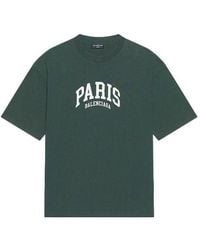 Balenciaga - Cities Paris T-Shirt Medium Fit - Lyst