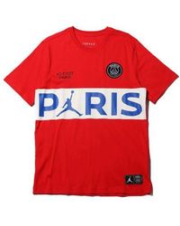 Nike - X Psg Paris Saint-Germain Short Sleeve - Lyst