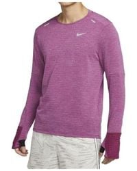 Nike - Repel Element Run Top - Lyst