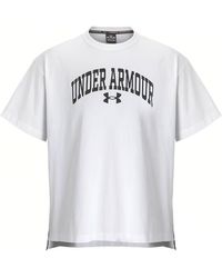 Under Armour - Apac Half Sleeve Wordmark Logo T-Shirt - Lyst