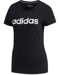 adidas - (Wmns) Neo W Esntl Lg T 1 Sports Short Sleeve - Lyst