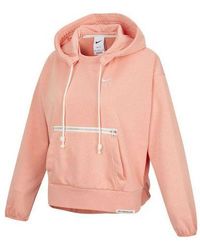 Nike - (Wmns) Embroidered Logo Big Pocket Short Sports Hoodie - Lyst