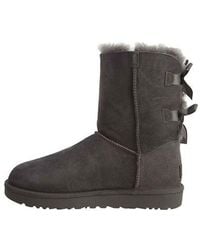 UGG - (Wmns) Mini Bailey Bow Ii Boot Fleece Lined - Lyst