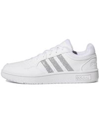 adidas - (Wmns) Hoops 3.0 Low Cut Tennis Shoes Metallic' - Lyst