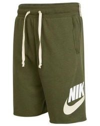 Nike - As Sportswear Spe Ft Alumni Short Logo - Lyst