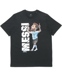 adidas - Messi Icon T M Soccer/Football Sports Short Sleeve - Lyst