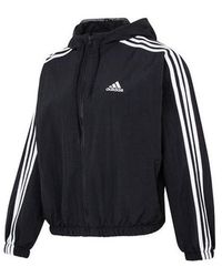adidas - (Wmns) Essentials 3-Stripes Woven Windbreaker Asia Sizing - Lyst