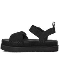 UGG - Goldenstar Strappy Suede Sandals - Lyst