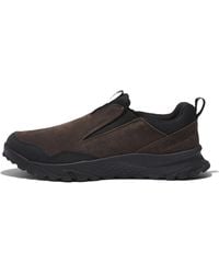 Timberland - Lincoln Peak Lite Waterproof Slip-Ons 'Dark Suede' - Lyst