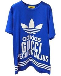 Gucci - X Adidas Oversized Cotton Jersey T-shirt - Lyst