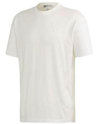 adidas - Y-3 Ss21 Casual Logo Short Sleeve T-Shirt - Lyst