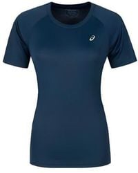 Asics - (Wmns) Inner Muscle Short Sleeve Top 'Thunder' - Lyst