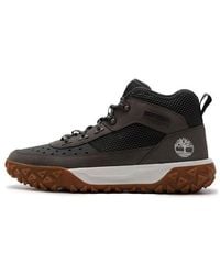 Timberland - Greenstride Motion 6 Mid Fabric And Leather Waterproof Boots - Lyst
