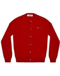 COMME DES GARÇONS PLAY - (Wmns) Cardigan Double Emblem - Lyst