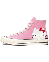 Converse - Hello Kitty X Chuck 70 Canvas Hi Top 'Prism' - Lyst