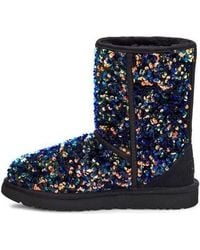 UGG - (Wmns) Classic Short Stellar Sequin Snow Boots - Lyst