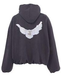 Yeezy Gap - Engineered By Balenciaga Ss22 Dove Hoodie 'Dark' - Lyst