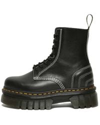 Dr. Martens - Audrick 8-Eye Stitch Leather Platform Boots - Lyst