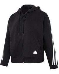 adidas - (Wmns) Future Icons 3-Stripes Full-Zip Hoodie - Lyst