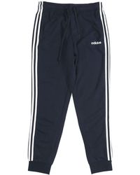 adidas - E 3S T Pnt Ft Plaid Applique Sports Pants - Lyst