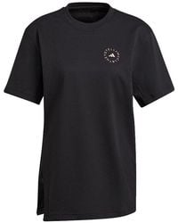 adidas - (Wmns) Asmc C Tee Small Logo Sports Round Neck Short Sleeve - Lyst