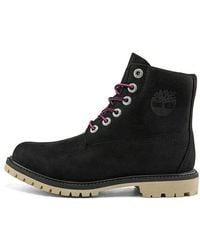 Timberland - (Wmns) Paninara Collarless 6 Inch Wide Fit Waterproof Boots Nubuck' - Lyst