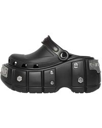 Balenciaga - X Crocs Hardcrocs Sandals - Lyst