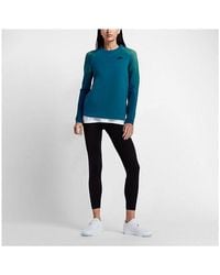Nike - (Wmns) Sportswear Tech Fleece Crew Abyss' - Lyst