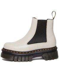 Dr. Martens - Audrick Nappa Leather Platform Chelsea Boots - Lyst