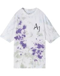 Nike - Splash Ink Color Block Alphabet Printing Casual Short Sleeve T-Shirt - Lyst